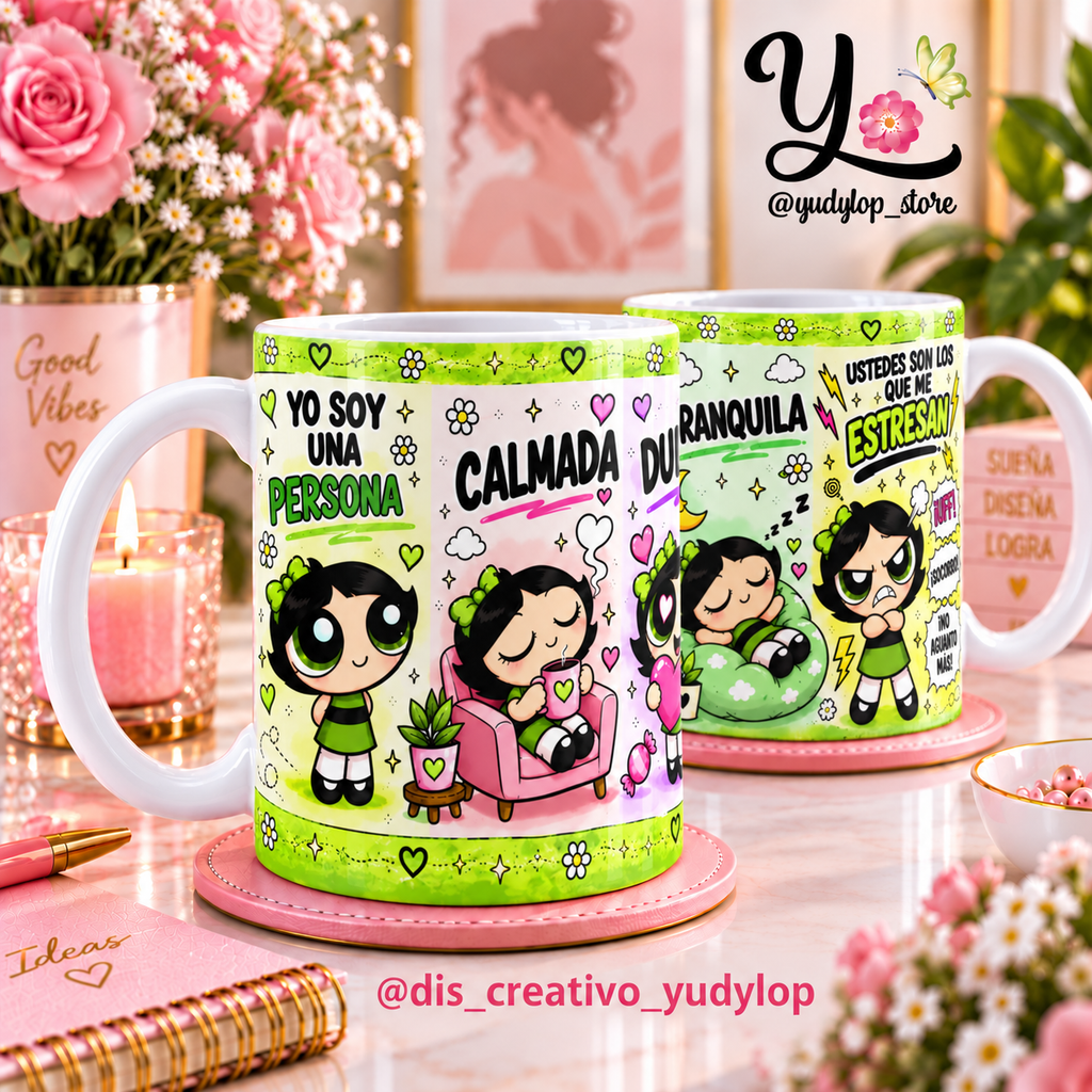 Producto digital para tazas Dulce y Calmada CHS