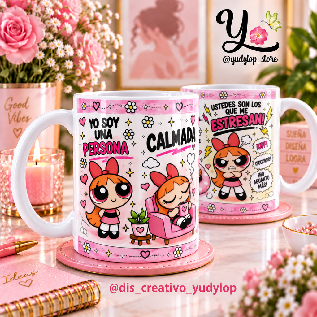 Producto digital para tazas Dulce y Calmada CHS