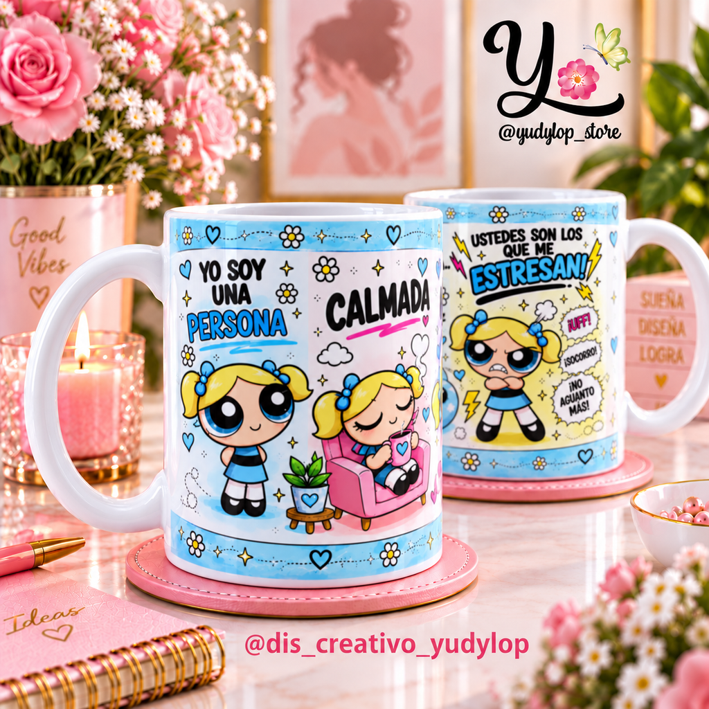 Producto digital para tazas Dulce y Calmada CHS