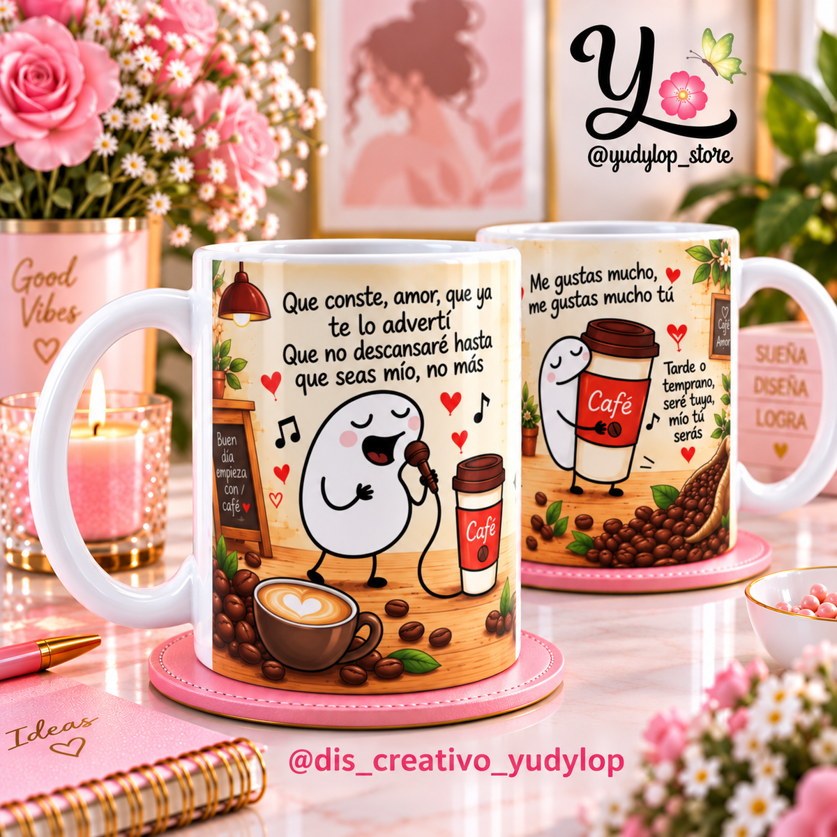 Plantilla Digital para tazas de 11oz