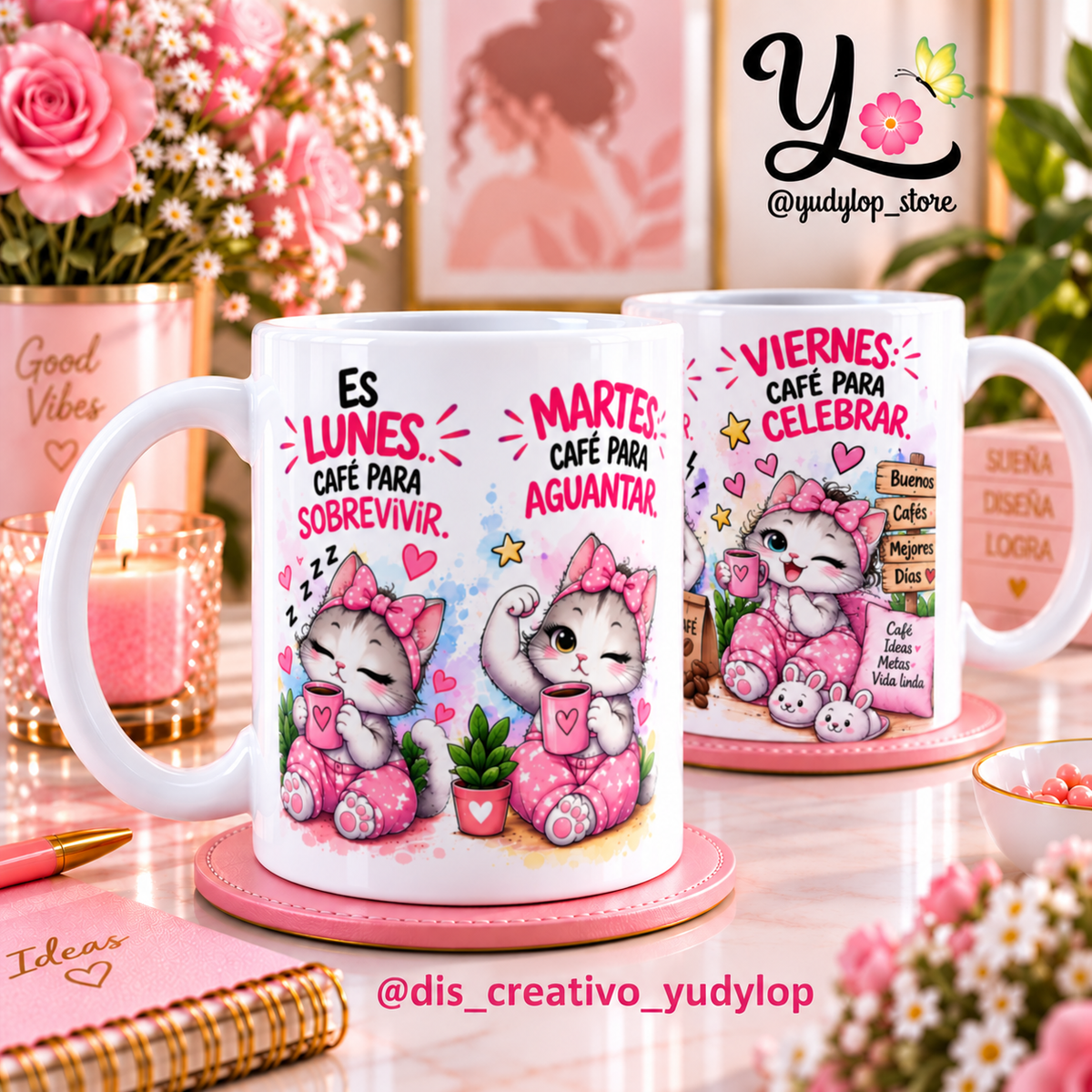 Plantilla Digital para tazas de 11oz