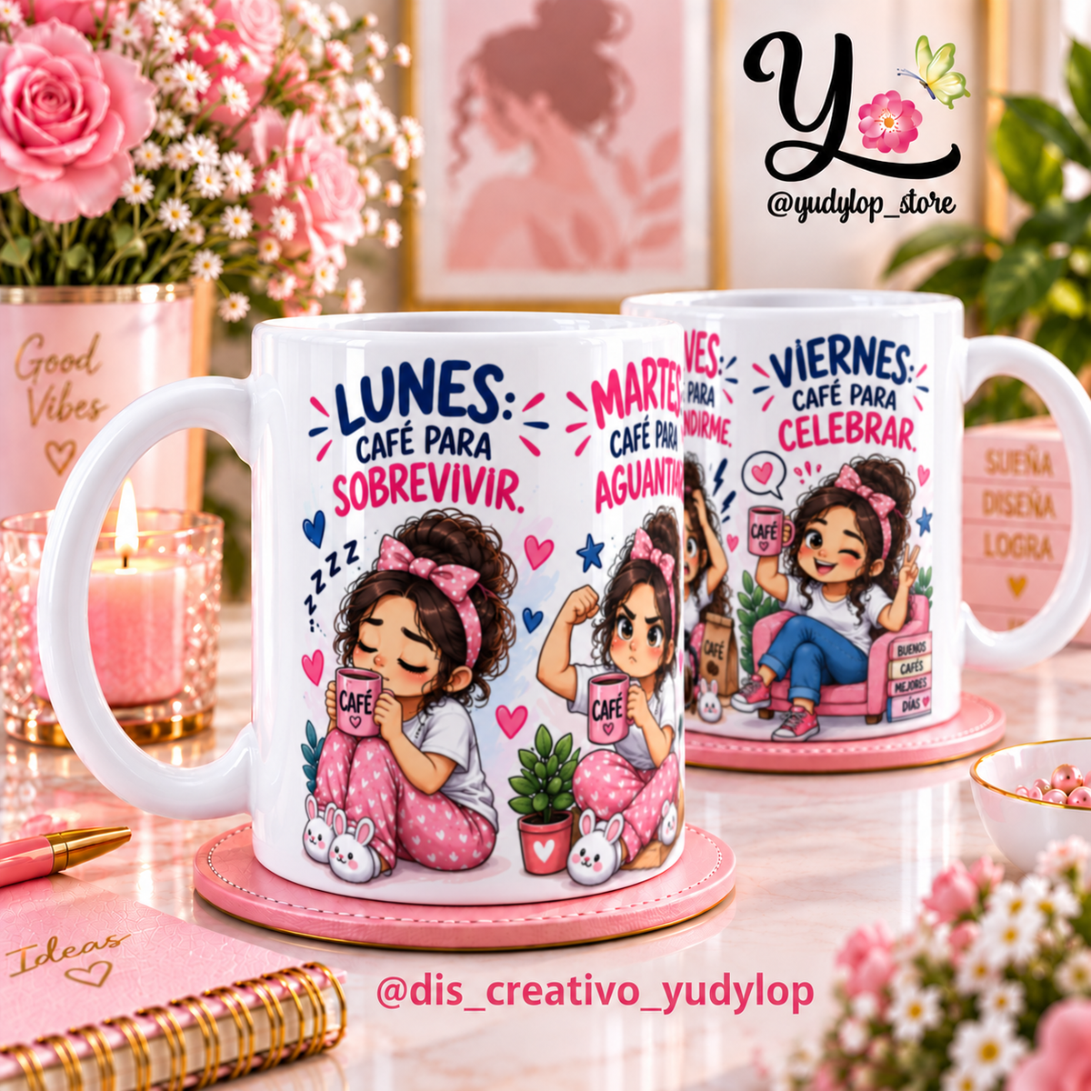 Plantilla Digital para tazas de 11oz