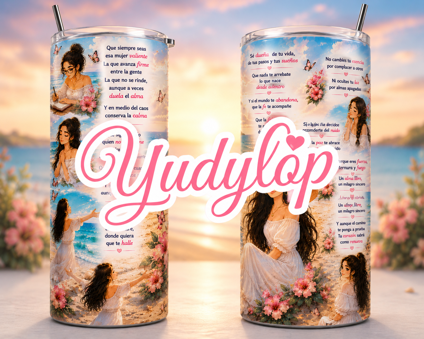 Plantillas de Diseño Canción "Mujer Valiente"