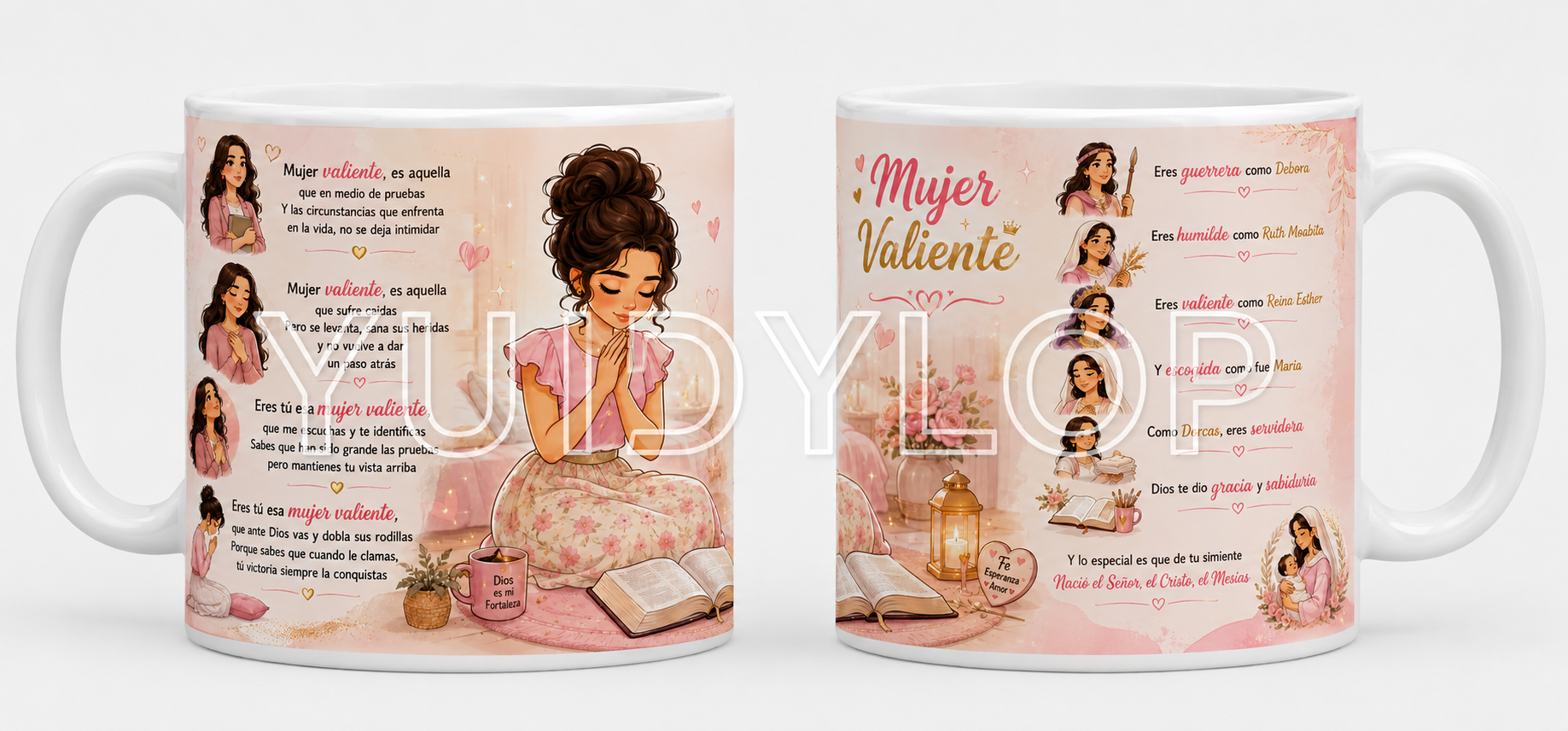 Plantillas de Diseño Canción "Mujer Valiente"