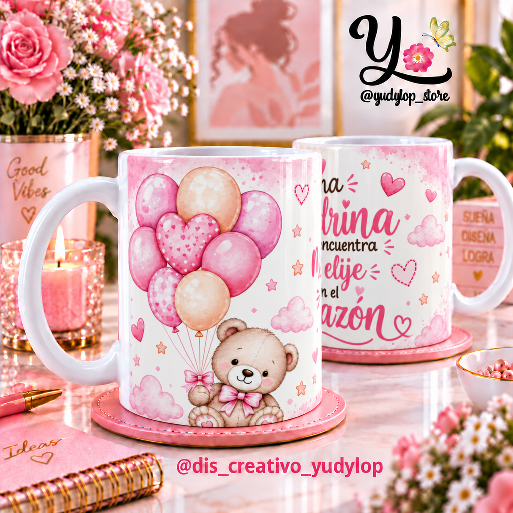 Plantilla Digital Cute Padrinos