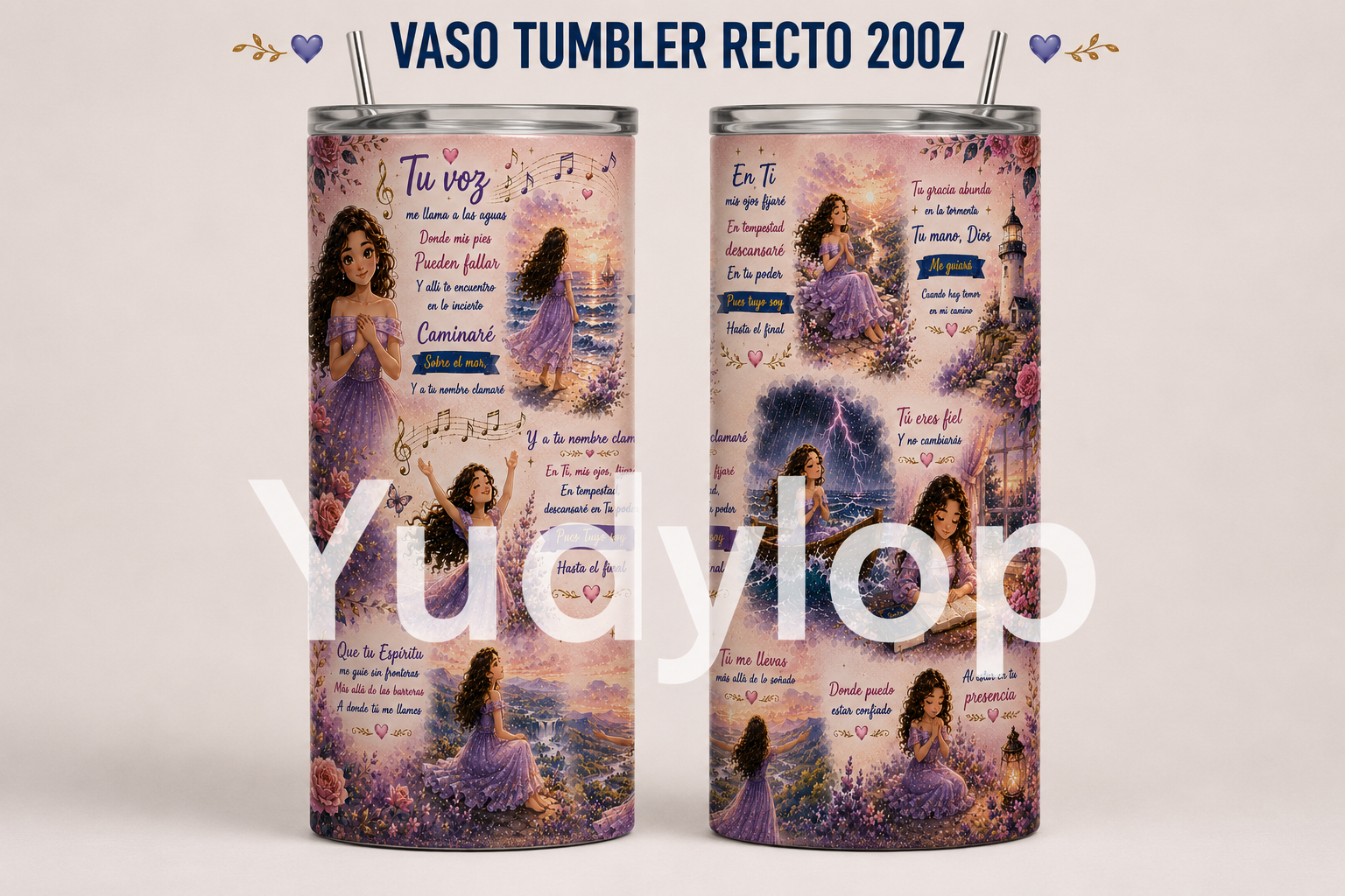 Plantillas Diseño Canción "Océanos"  Hillsong Versión Español